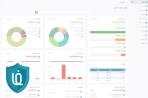 Hesabfa Dashboard